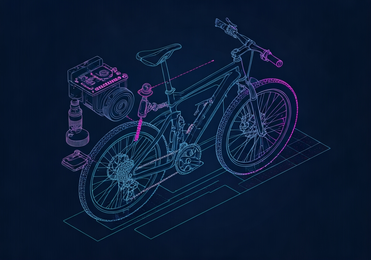 Akustisch gesteuertes, smartes E-Bike-Kettenwachssystem