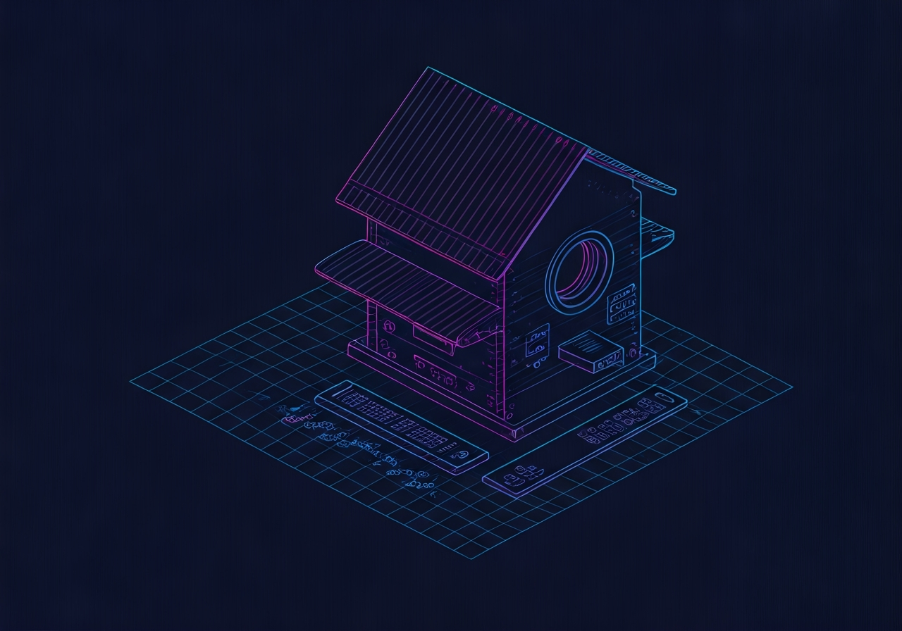 AI birdhouse with species ID