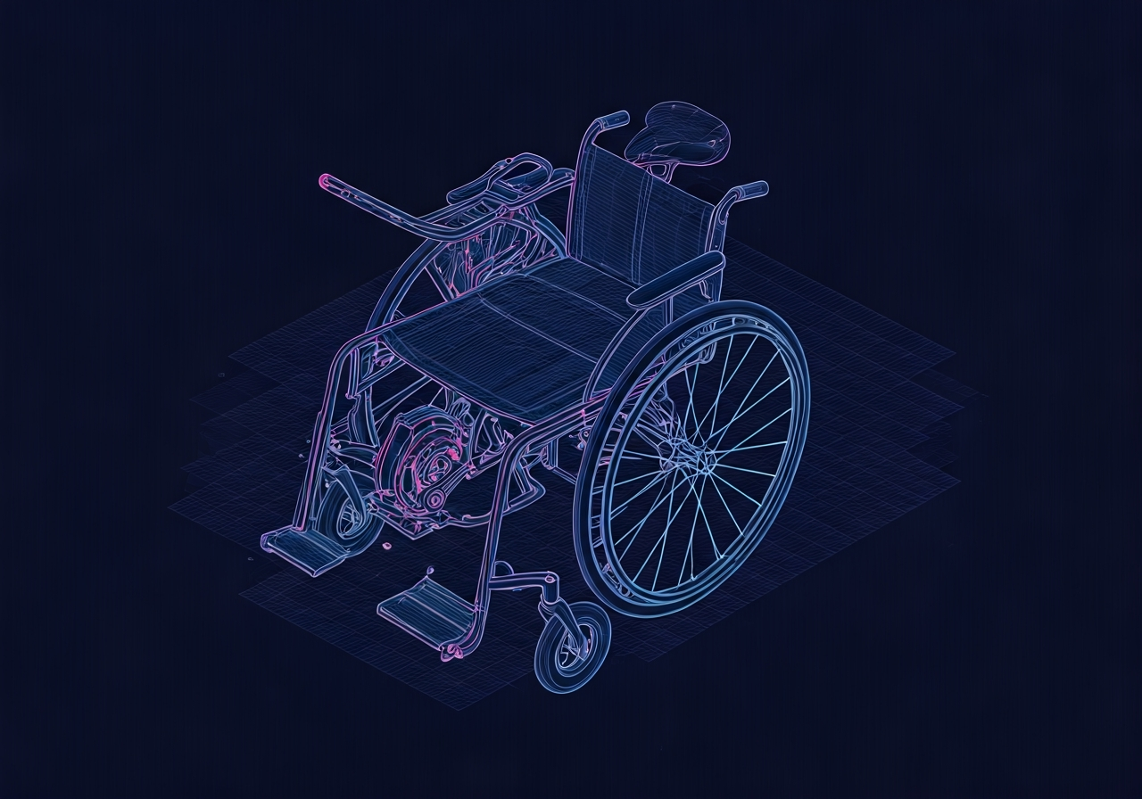 E-Bike-Motor-Rollstuhl